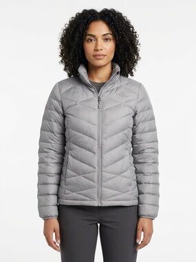 The North Face Puffer Jacket 550 Fill Chevron Down Grey S